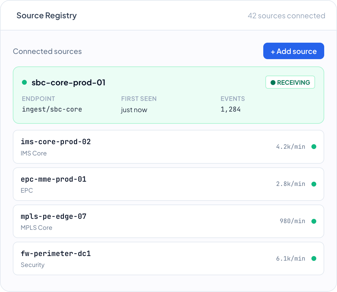 DemandFlow screenshot: Point a system at it and you are collecting.